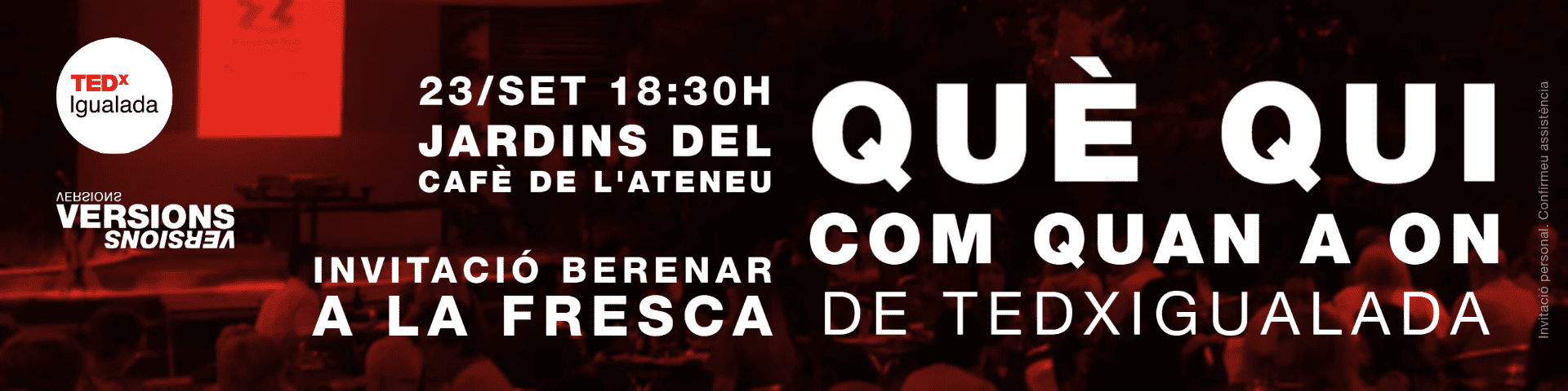 Invitació 5W Horitzontal