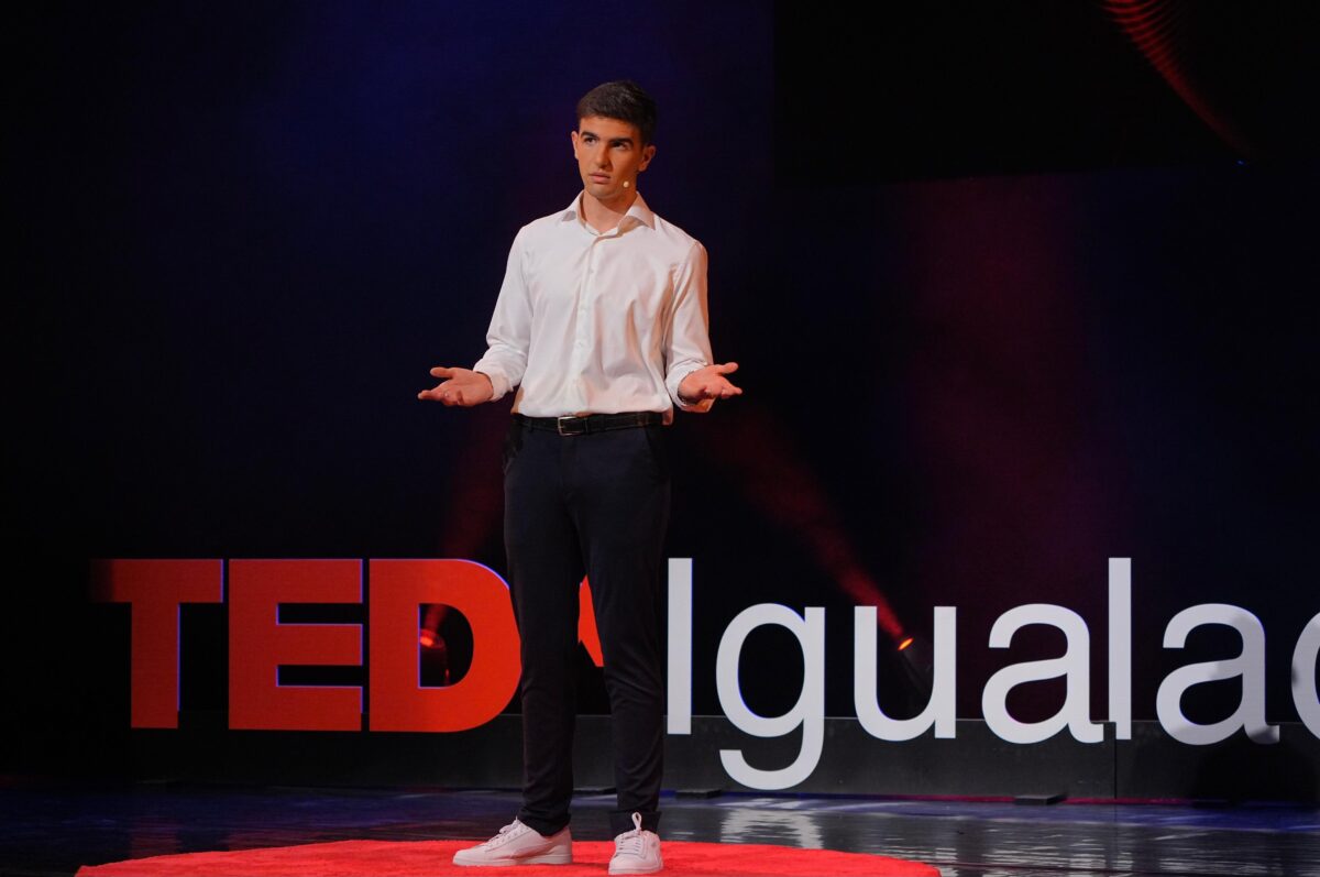 Pol Ruiz a TEDxIgualada
